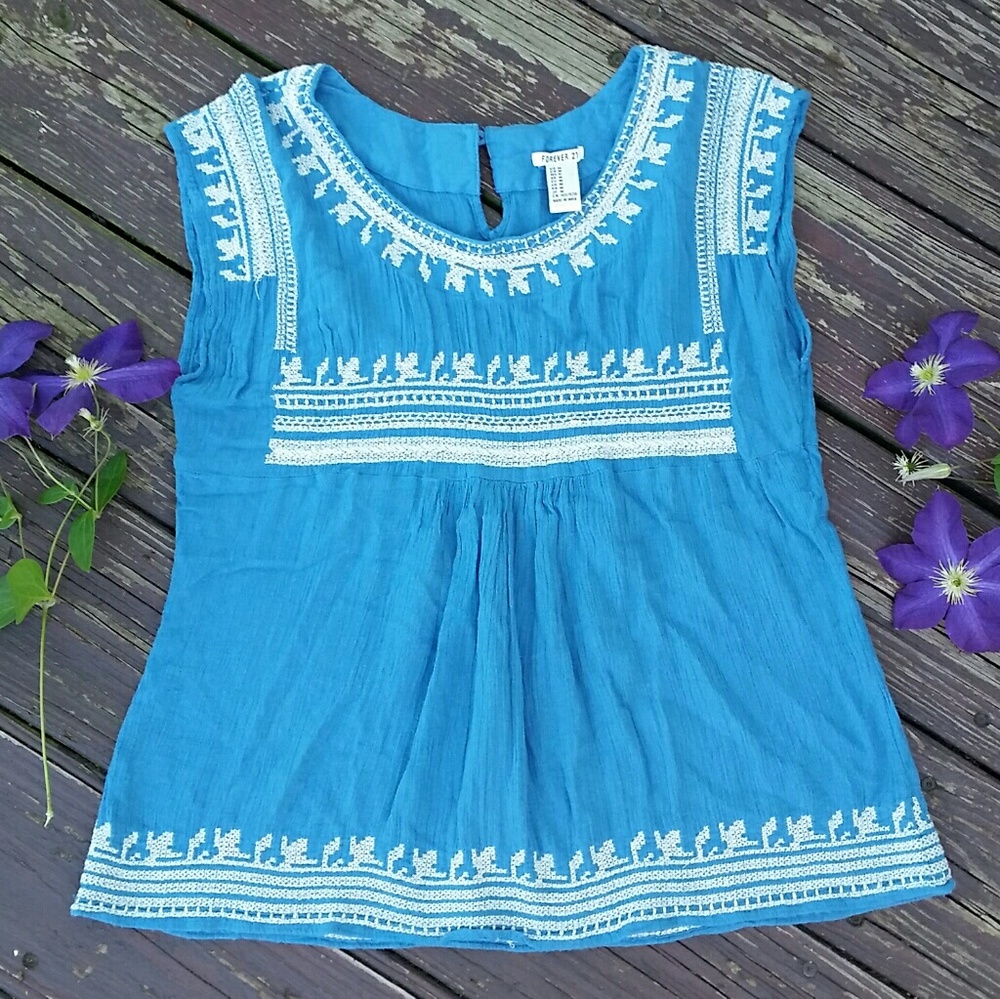 Forever 21 Boho Top